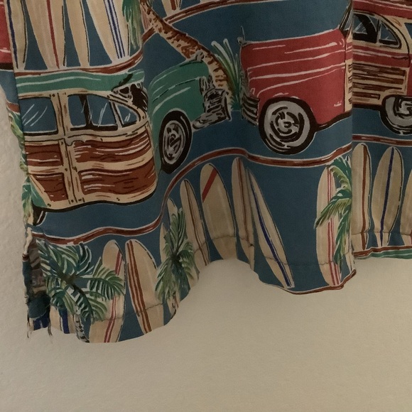 Beck Sport Hawaiian Shirt Men’s Large Button Up Surfboard Station wagon Cars - Picture 8 of 16